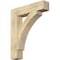 Ekena Millwork Thorton Block Rough Sawn Bracket, Douglas Fir, 6"W x 30"D x 36"H BKT06X30X36THR05RDF - alternate 1